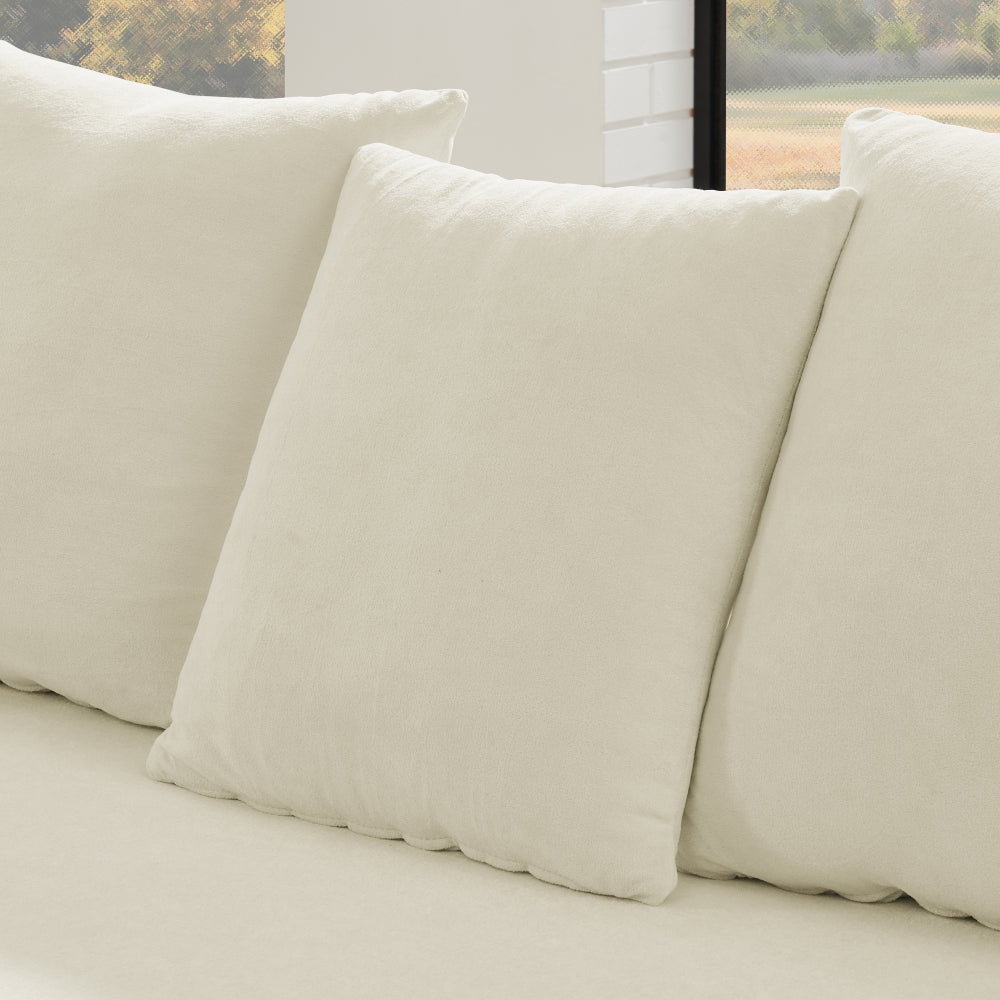 110'' Modular Sectional Foam Sofa - L Shape Chaise Lounge Couch - Upholstered Cloud Couches for Living Room & Gaming Room