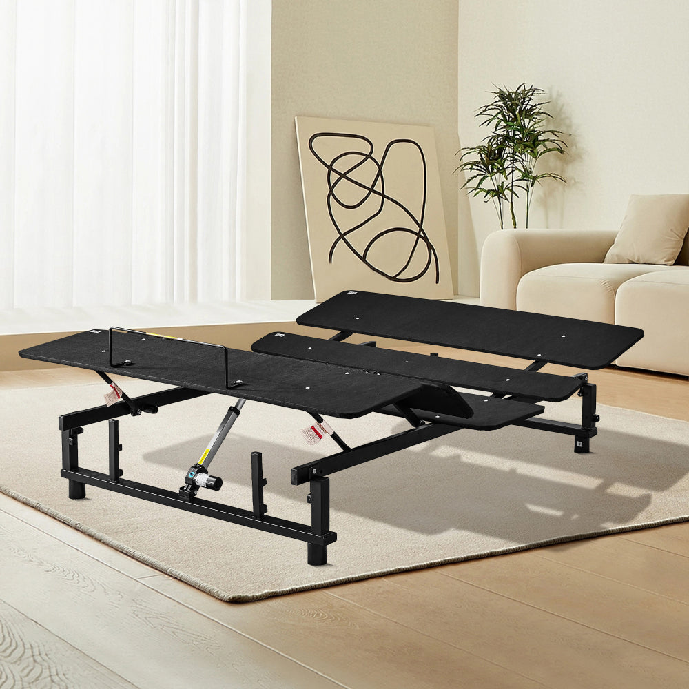 Zero Gravity Adjustable Bed Base Frame - Head & Foot Incline Quiet Motor